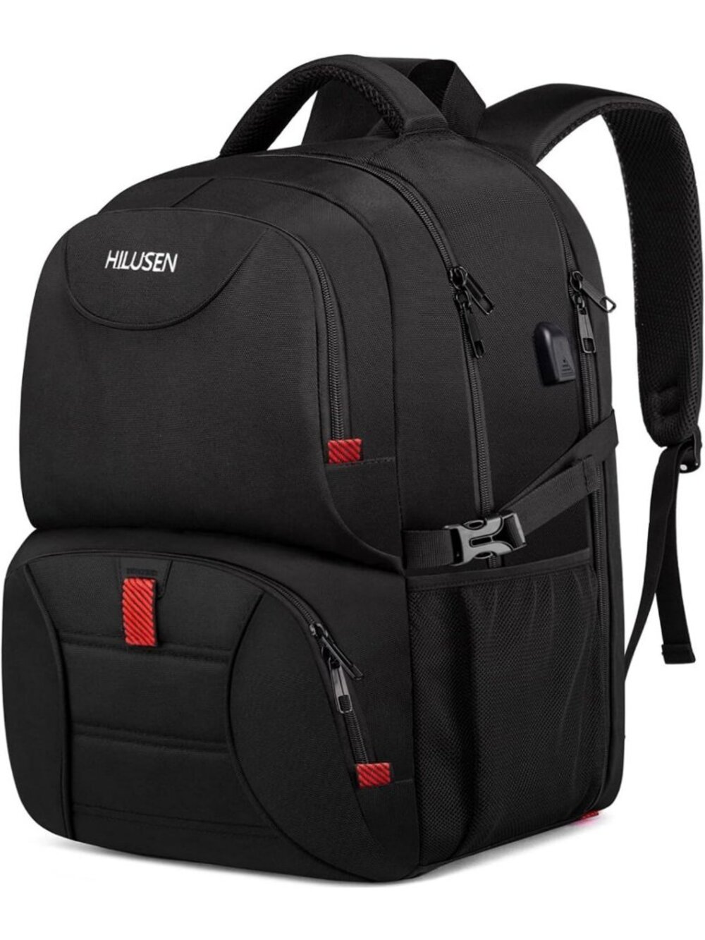 Extra Large Insulated Cooler Backpack 50L, Water Resistant Laptop Bag with USB